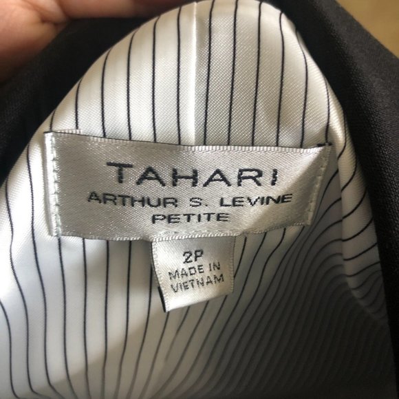 *HP* NWT! Tahari ASL Cuff Sleeve Notch Jacket / Blazer - Picture 14 of 16